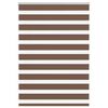 vidaXL Zebra roleta hněd&aacute; 95x100 cm &scaron;&iacute;řka l&aacute;tky 90,9 cm polyester