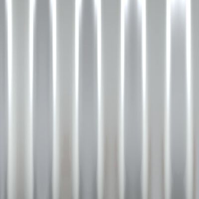 vidaXL Střešní panely 36 ks práškově lakovaná ocel stříbrné 80 x 36 cm