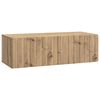 vidaXL N&aacute;stěnn&aacute; TV skř&iacute;ň Dub artisan 98 x 41 x 30 cm Kompozitn&iacute; dřevo
