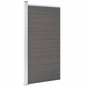 vidaXL Plotov&yacute; d&iacute;lec WPC 95 x 186 cm &scaron;ed&yacute;
