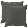 vidaXL Povlak na pol&scaron;t&aacute;ř 2 ks HOUTEN Antracitov&aacute; 55 x 55 cm Polyester