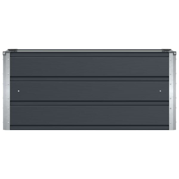 vidaXL Truhl&iacute;k Antracit 100 x 40 x 45 cm Ocel