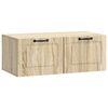 vidaXL N&aacute;stěnn&aacute; TV skř&iacute;ň Dub sonoma 78,5 x 41 x 30 cm Kompozitn&iacute; dřevo