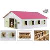 Kids Globe Koňsk&aacute; st&aacute;j se 7 boxy 1:24 růžov&aacute; 610189