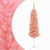 vidaXL &Scaron;t&iacute;hl&yacute; uměl&yacute; v&aacute;nočn&iacute; stromek s v&aacute;nočn&iacute;mi koulemi 150 cm 150 LED
