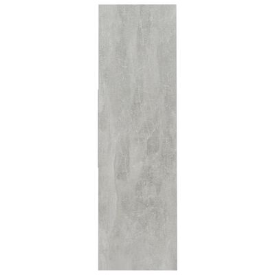 vidaXL Knihovna betonově šedá 97,5 x 29,5 x 100 cm dřevotříska