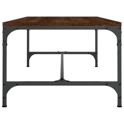 vidaXL Konferenční stolek hnědý dub 80x50x35 cm kompozitní dřevo