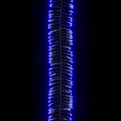 vidaXL Světelný LED řetěz trs se 2 000 LED diodami modrý 17 m PVC