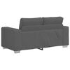vidaXL Loveseat Sofa tmavě &scaron;ed&eacute; 120 cm man&scaron;estrov&aacute; tkanina