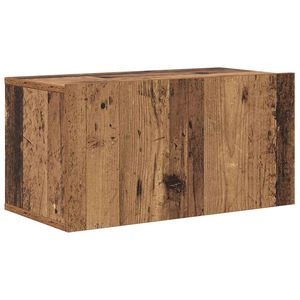 vidaXL Sestava TV skř&iacute;něk 60 x 30 x 30 cm Hněd&aacute; Kompozitn&iacute; dřevo
