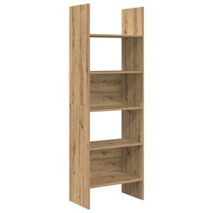 vidaXL Knihovna 5 &uacute;rovn&iacute; 60 x 35 x 180 cm Kompozitn&iacute; dřevo