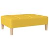 vidaXL Podnožka žlut&aacute; 78 x 56 x 32 cm textil