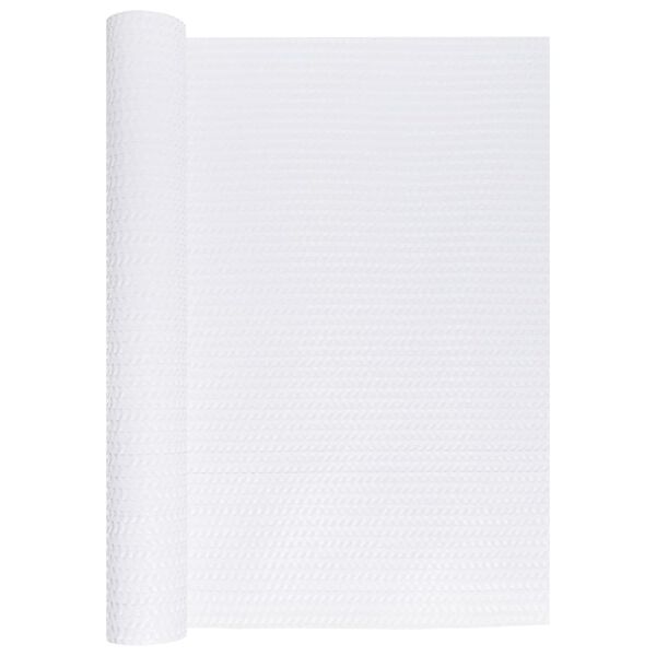 vidaXL Balkonov&aacute; z&aacute;stěna b&iacute;l&aacute; 400 x 90 cm polyratan