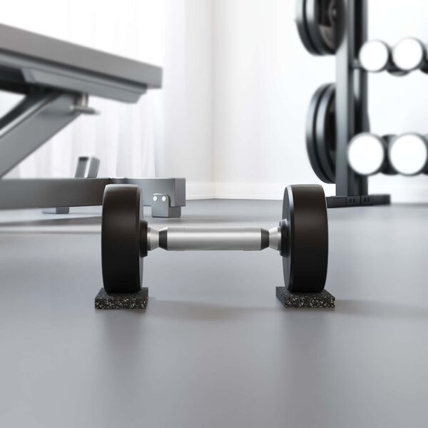 vidaXL Gumov&yacute; v&aacute;lec Čern&aacute; Guma