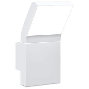 vidaXL Venkovn&iacute; n&aacute;stěnn&eacute; LED sv&iacute;tidlo b&iacute;l&eacute; lit&yacute; hlin&iacute;k
