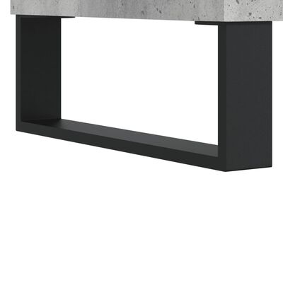 vidaXL Noční stolky 2 ks betonově šedé 40x35x69 cm kompozitní dřevo