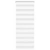 vidaXL Zebra roleta b&iacute;l&aacute; 65x100 cm &scaron;&iacute;řka l&aacute;tky 60,9 cm polyester