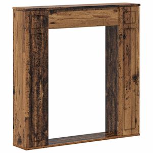 vidaXL R&aacute;m krbu Star&eacute; dřevo 100 x 20 x 100 cm Kompozitn&iacute; dřevo