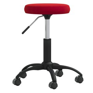 vidaXL Otočn&aacute; kancel&aacute;řsk&aacute; židle v&iacute;nov&aacute; samet