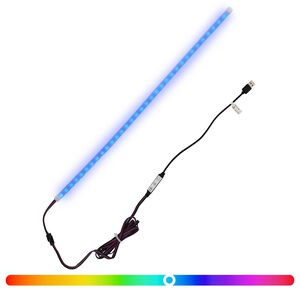 vidaXL LED p&aacute;s 55 cm V&iacute;cebarevn&yacute; PVC