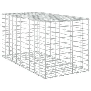 vidaXL Gabion s dr&aacute;tem 5 mm a s&iacute;ťkou 5x10 cm 50x100x50 cm