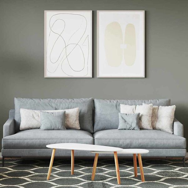 vidaXL Barva na stěny Šedá 16,5 x 16,5 x 15,9 cm Tisk na zeď