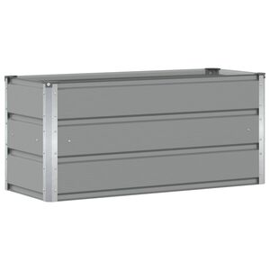 vidaXL Truhl&iacute;k Světle &scaron;ed&aacute; 100 x 40 x 45 cm Ocel