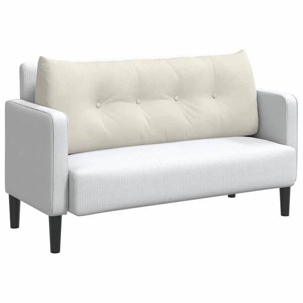 vidaXL Pol&scaron;t&aacute;ř na z&aacute;da Kr&eacute;mov&aacute; 120 x 24 x 50 cm samet