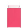 vidaXL Pap&iacute;rov&eacute; s&aacute;čky 250 ks s uchy růžov&eacute; 32x17x25 cm