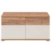 426451 Germania Shoe Cabinet "Topix" 96x40x50,4 cm White and Oak