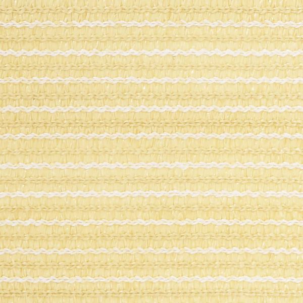 vidaXL Balkonov&aacute; z&aacute;stěna b&eacute;žov&aacute; 90 x 600 cm HDPE