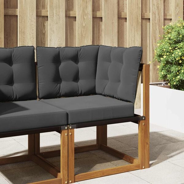 vidaXL Venkovn&iacute; pol&scaron;t&aacute;ř na pohovku 3 pcs Antracit Polyester