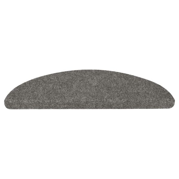 vidaXL Samolepic&iacute; n&aacute;&scaron;lapy na schody 15 ks 56x17x3 cm &scaron;ed&eacute;