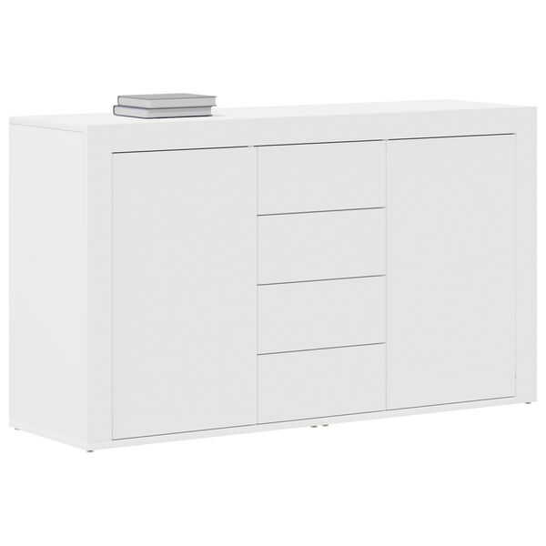 vidaXL Serv&iacute;rovac&iacute; skř&iacute;ň B&iacute;l&aacute; 120 x 36 x 69 cm kompozitn&iacute; dřevo