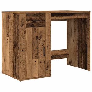 vidaXL Psac&iacute; stůl old wood 100 x 49 x 75 cm kompozitn&iacute; dřevo