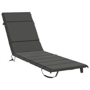vidaXL Pol&scaron;t&aacute;ř na leh&aacute;tko GEMERT 100% polyester Antracitov&aacute;