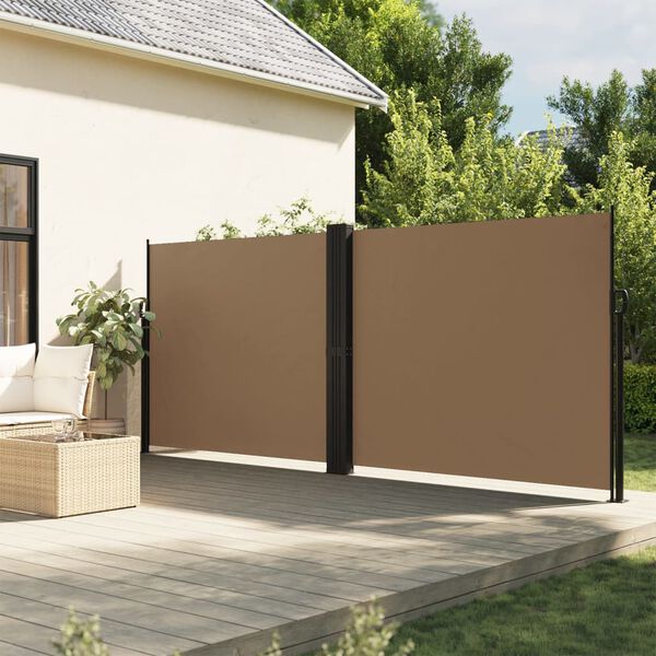 vidaXL Zatahovac&iacute; bočn&iacute; mark&yacute;za taupe 180 x 1 200 cm