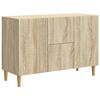 vidaXL Serv&iacute;rovac&iacute; skř&iacute;ň Dub sonoma 89 x 34,5 x 60 cm Kompozitn&iacute; dřevo