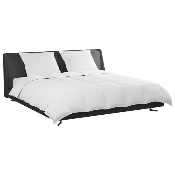 vidaXL Sada přikr&yacute;vek s pol&scaron;t&aacute;řem 3 pcs B&iacute;l&aacute; Peř&iacute;