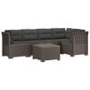 vidaXL 5-m&iacute;stn&eacute; Zahradn&iacute; Sofa s Pol&scaron;t&aacute;ři ve Vzhledu Ratan PP