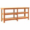 vidaXL Pracovn&iacute; stůl 181.5 x 50 x 80 cm Masivn&iacute; borovicov&eacute; dřevo