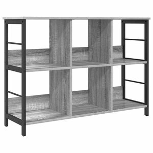 vidaXL Knihovna 6 &uacute;rovn&iacute; 102 x 32 x 72,5 cm Kompozitn&iacute; dřevo