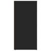 vidaXL Př&iacute;born&iacute;k čern&yacute; 40x33x70 cm kompozitn&iacute; dřevo