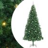 vidaXL Uměl&yacute; v&aacute;nočn&iacute; stromeček Zelen&aacute; 300 cm PVC, kov a plast