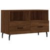 vidaXL TV skř&iacute;ňka hněd&yacute; dub 80 x 36 x 50 cm kompozitn&iacute; dřevo