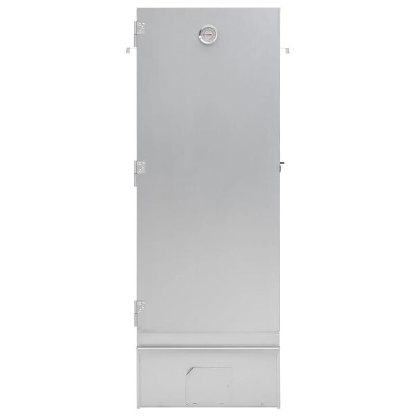 vidaXL Grilovac&iacute; trouba / ud&iacute;rna s gener&aacute;torem kouře pozinkovan&aacute; ocel