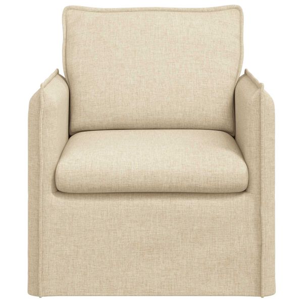 vidaXL Pohovka 60cm Kr&eacute;mov&aacute; Kov