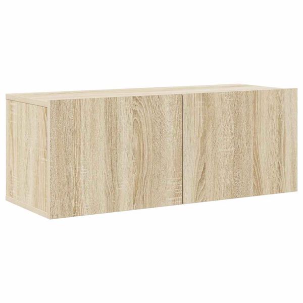 vidaXL 8d&iacute;ln&yacute; set TV skř&iacute;něk dub sonoma kompozitn&iacute; dřevo