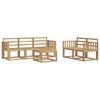 vidaXL Venkovn&iacute; pohovkov&aacute; souprava 6 pcs B&iacute;l&aacute; 59 x 59 x 37 cm