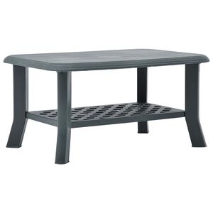 vidaXL Konferenčn&iacute; stolek zelen&yacute; 90 x 60 x 46 cm plast